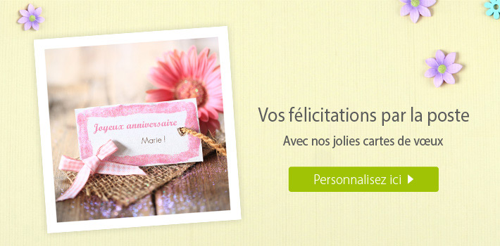 Félicitations anniversaire