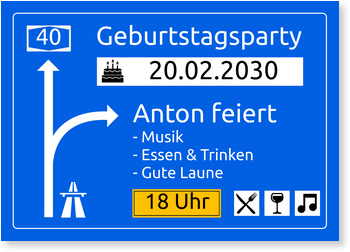 350_text_geburtstag autobahnschild