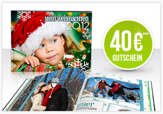 40 Euro Gutschein 40 Euro Gutschein und Fotobuch