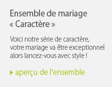 Ensemble mariage caractère Ensemble mariage caractère