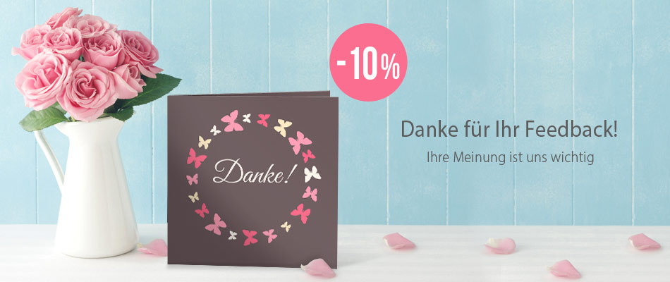 Danke für Ihr Feedback